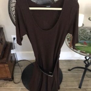 Chocolate brown dress